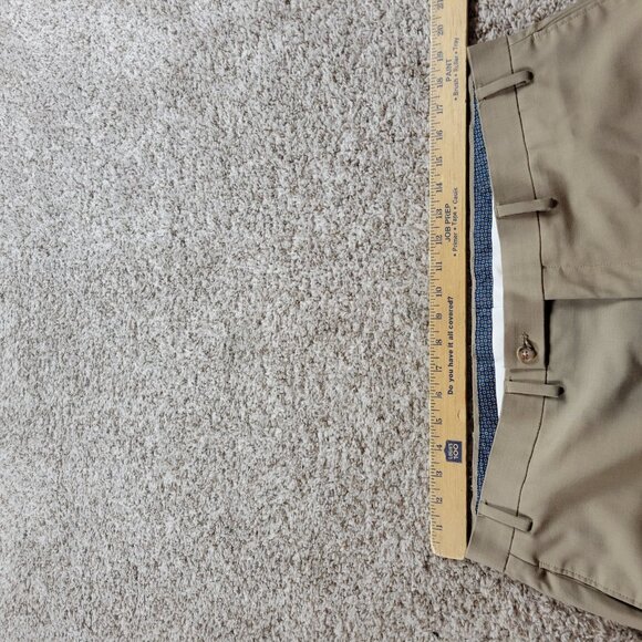 Lauren Ralph Lauren Mens Dress Pants Mens 38x34 Wool Blend Tan High Performance - Picture 4 of 7
